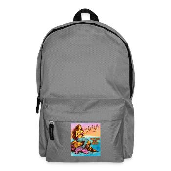 Meerjungfrauengesang - Rucksack - Mittelgrau - Vorne