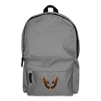 Symbol & Religion - Angel Wings - Backpack - elephant grey - Front