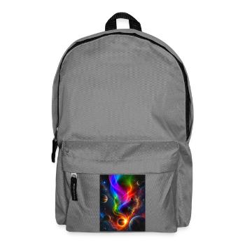 Finsternis 2026! - Rucksack - Mittelgrau - Vorne