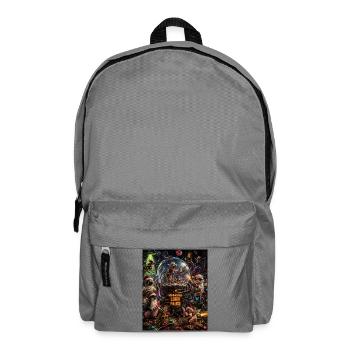 Weihnachtslogik Pause Verrücktes Chaos Humor Pur - Rucksack - Mittelgrau - Vorne