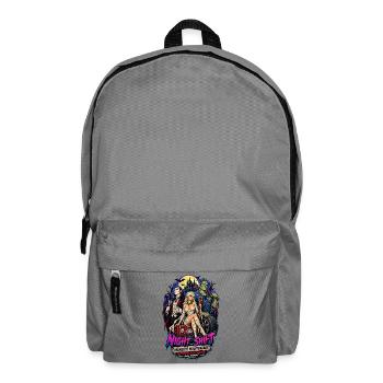 Night Shift – Monster Maintenance Crew - Rucksack - Mittelgrau - Vorne