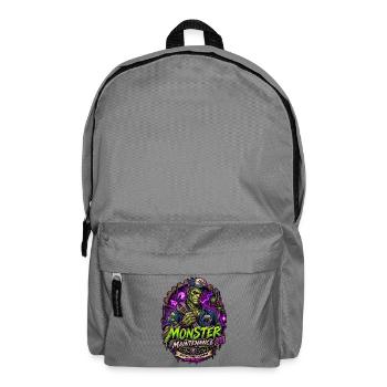 Monster Maintenance 2.0 – Horror Mechanic - Rucksack - Mittelgrau - Vorne