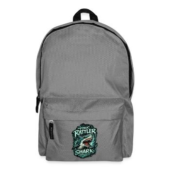 Toxischer Hai - Rucksack - Mittelgrau - Vorne