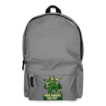Ranger Wissen Dinge Andere Nicht Spruch - Rucksack - Mittelgrau - Vorne
