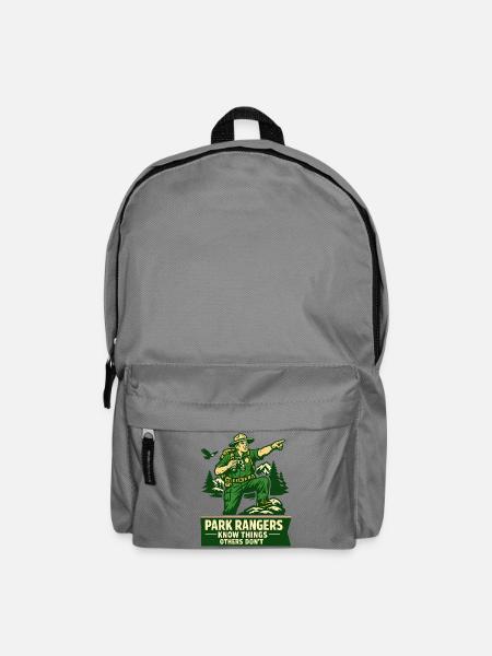 Ranger Wissen Dinge Andere Nicht Spruch - Rucksack - Mittelgrau