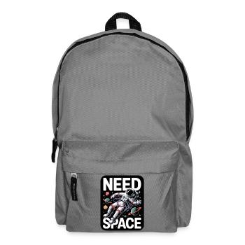 I Need Space - Rucksack - Mittelgrau - Vorne