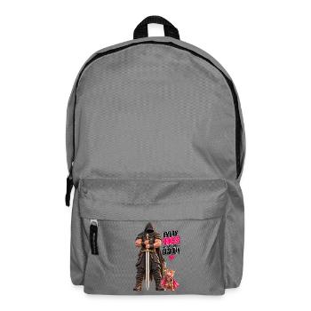 Knight Kitten Wächter - Rucksack - Mittelgrau - Vorne