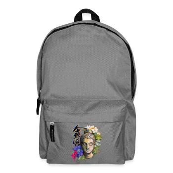 Lotus-Geisteszustand - Rucksack - Mittelgrau - Vorne