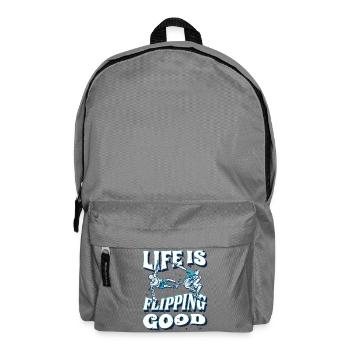  Parkour-Freestyle Freerunning Freerunner - Rucksack - Mittelgrau - Vorne