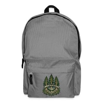 Im Wald bin ich zu Hause - Rucksack - Mittelgrau - Vorne