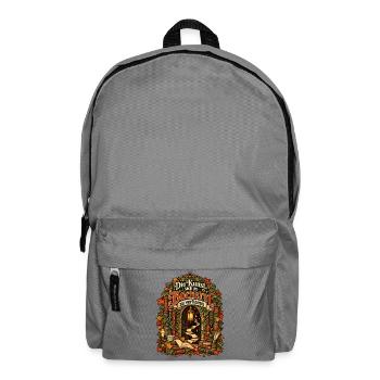 Die Kunst, sich in Büchern zu verlieren - Rucksack - Mittelgrau - Vorne