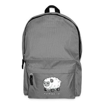 Robot tondeuse à gazon mouton - Sac à dos - gris éléphant - Devant