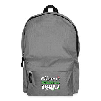 Équipe de pickleball de Noël Pickleballer Amoureux de Noël - Sac à dos - gris éléphant - Devant