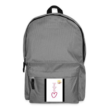 Urlaub - Rucksack - Mittelgrau - Vorne