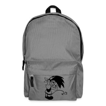 pisser 2 - Rucksack - Mittelgrau - Vorne