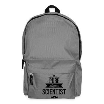 To 100% scientists - Backpack - elephant grey - Front