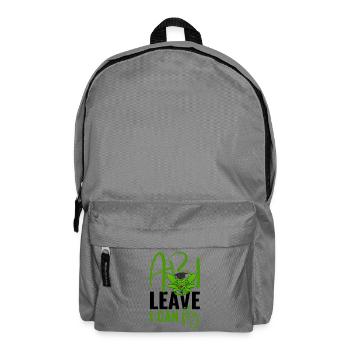 Abi Leave I Can Fly - Abitur  - Rucksack - Mittelgrau - Vorne
