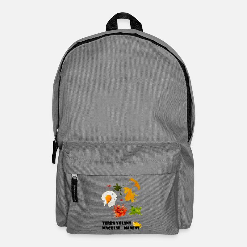 Flecken - Rucksack - Mittelgrau