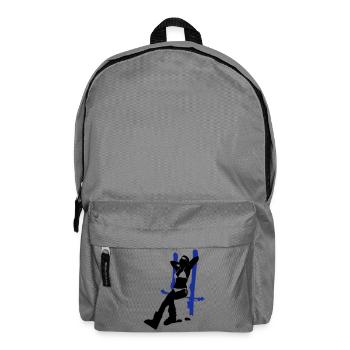 ski girl - Sac à dos - gris éléphant - Devant