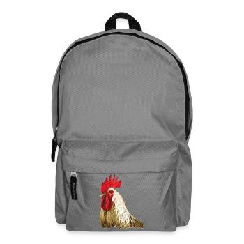 Rooster - Backpack - elephant grey - Front