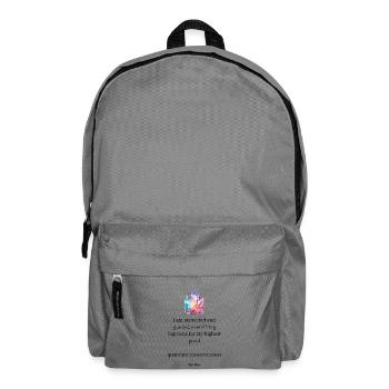 Crystal Colour Cluster - Backpack - elephant grey - Front