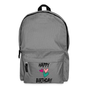 60. 60 YEARS. 60th ANNIVERSARY. 60TH BIRTHDAY. - Backpack - elephant grey - Front
