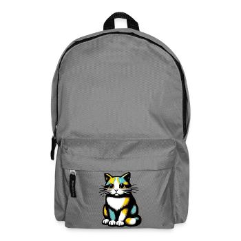 Chat - Sac à dos - gris éléphant - Devant