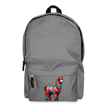 Alpaka - Rucksack - Mittelgrau - Vorne