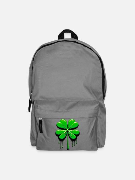 Four-leaf clover - Backpack - elephant grey