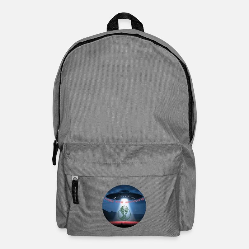 OVNI Ils regardent. - Sac à dos - gris éléphant