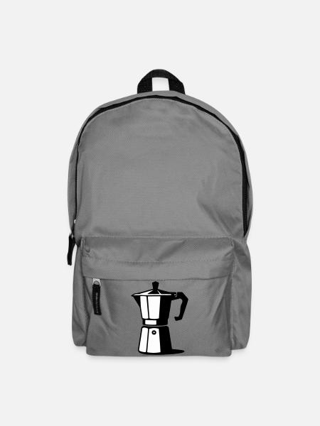 Espresso Kanne - Rucksack - Mittelgrau