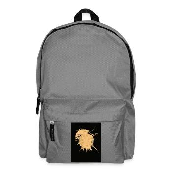 Samouraï Cheval Splatter Noir - Sac à dos - gris éléphant - Devant