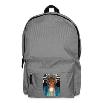 Alte Leuchtende Weisheit - Rucksack - Mittelgrau - Vorne