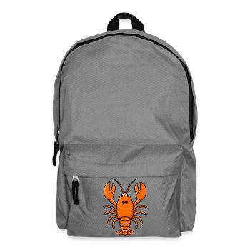 Lobster Crab Costume Sea Creature Underwater Animal - Backpack - elephant grey - Front