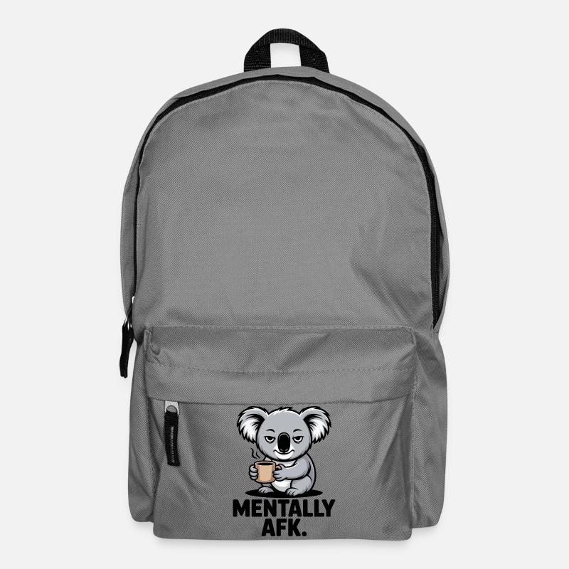 Koala AFK Kaffee - Rucksack - Mittelgrau