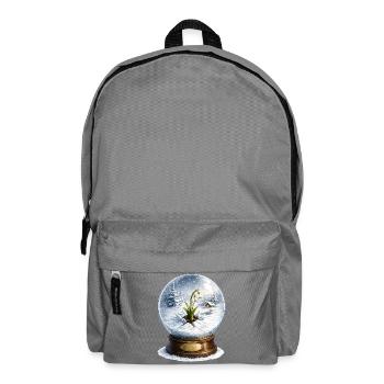 Le perce-neige traverse l’hiver - Sac à dos - gris éléphant - Devant