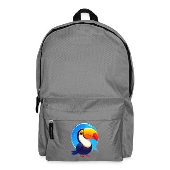 Toucan - Backpack - elephant grey - Front