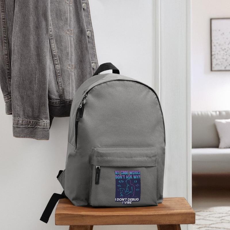 My Code Works Don't Ask Why – Funny Programming Backpack
