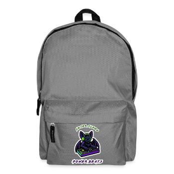 Neon Bat DJ Power Beats - Rucksack - Mittelgrau - Vorne