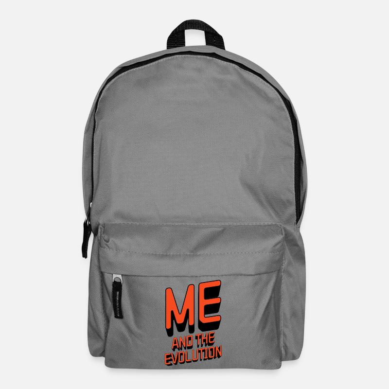 Me and the Evolution - Rucksack - Mittelgrau