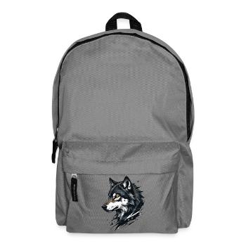 Wolfsblick Graphique - Sac à dos - gris éléphant - Devant