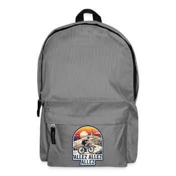Mont Ventoux Gravel Bike Retro Sunset - Backpack - elephant grey - Front