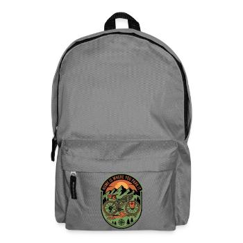Home Is Where You Park It Gravel Bike - Backpack - elephant grey - Front