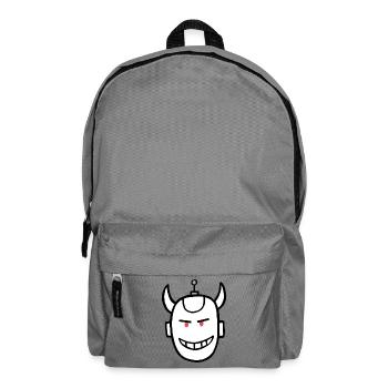 Roboterteufel - Rucksack - Mittelgrau - Vorne