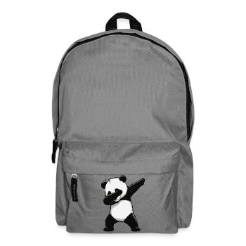 Panda Dab Pose - Rucksack - Mittelgrau - Vorne