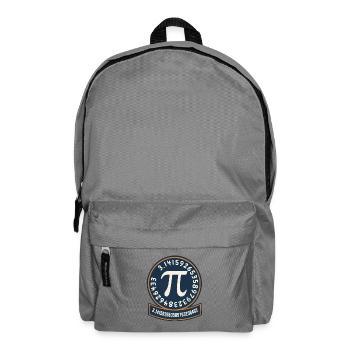 Pi Kreis Emblem Ziffernband - Rucksack - Mittelgrau - Vorne