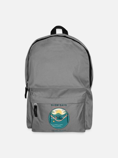 Slow Days Strandhammock Signet - Rucksack - Mittelgrau