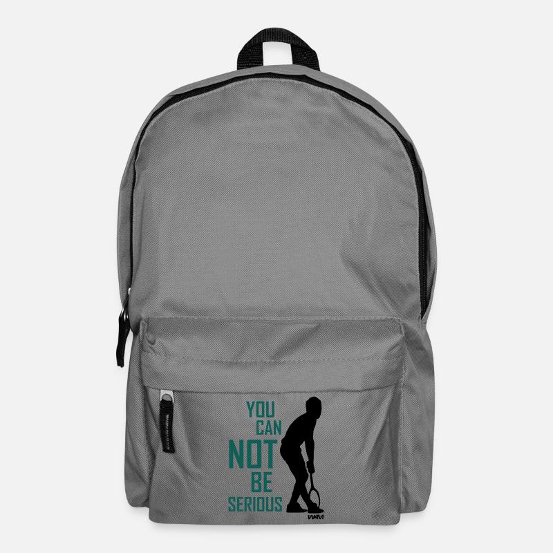 JOHN MC ENROE YOU CANNOT BE SERIOUS - Rucksack - Mittelgrau