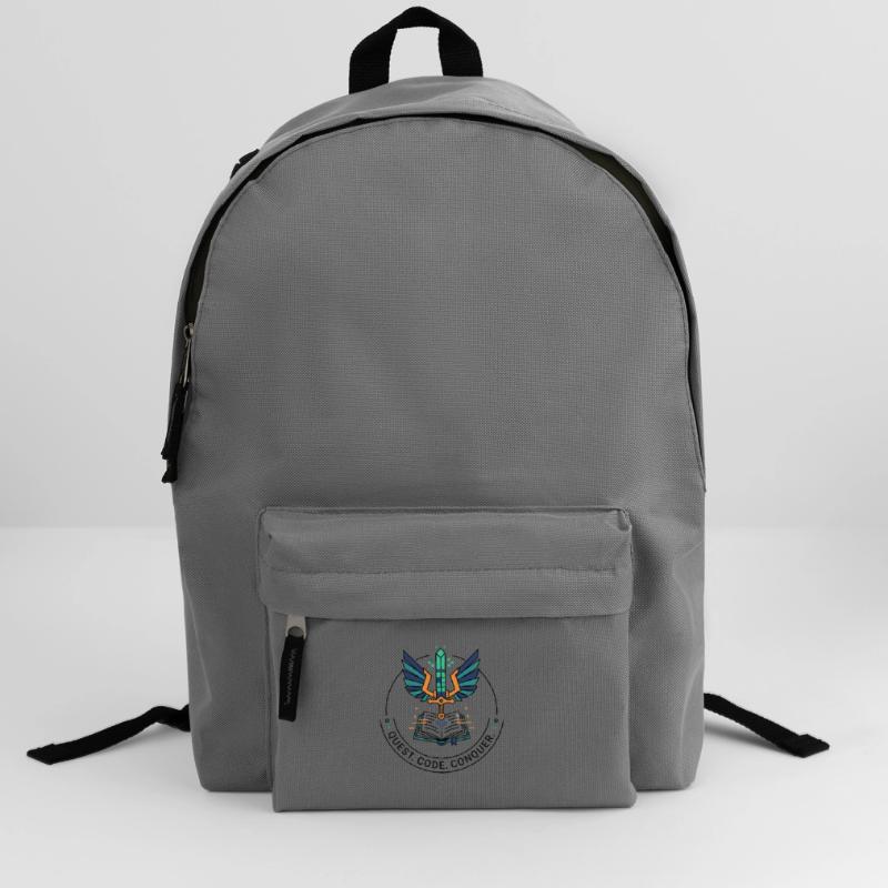Quest. Code. Conquer Emblem Rucksack