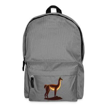 Guanako - Rucksack - Mittelgrau - Vorne